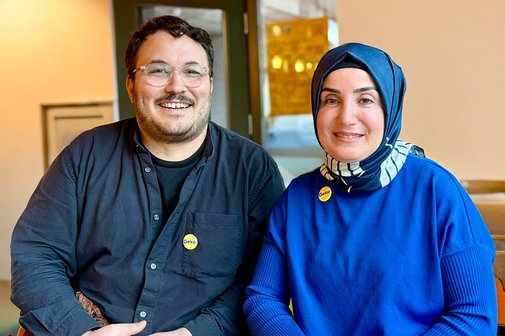 Geko Berlin Levent Öztürk (links) und Dilek Erusta