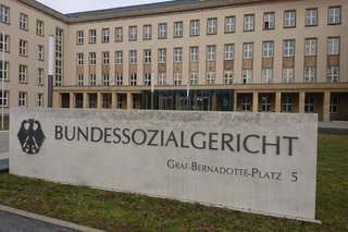 Außenansicht des Bundessozialgerichts in Kassel