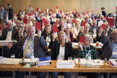 Delegierte stimmen auf Bundesverbandstag des VdK ab